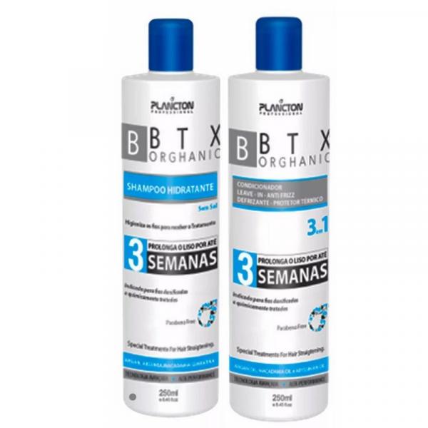 Kit Botox Orghanic Plancton Shampoo e Condicionador 2 X 250ml