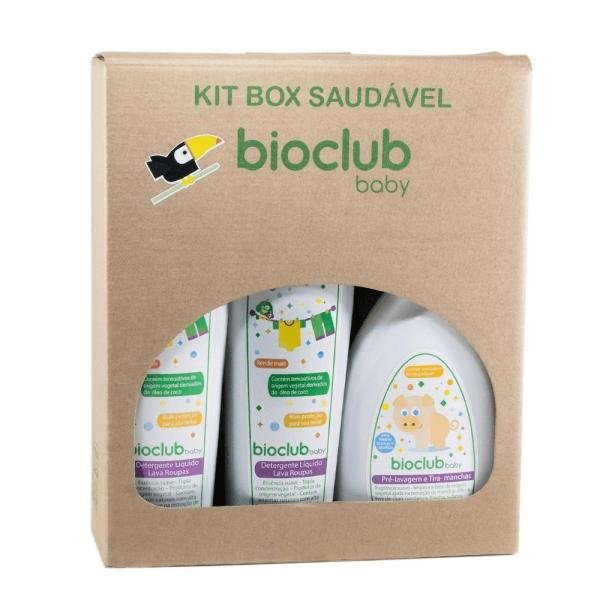 Kit Box Lava Roupas Bioclub