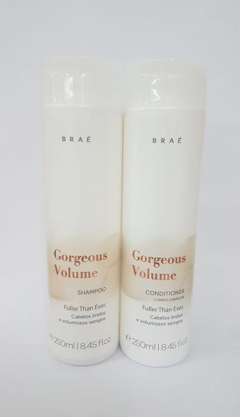 Kit Braé Gorgeous Volume Shampoo 250ml + Condicionador 250ml