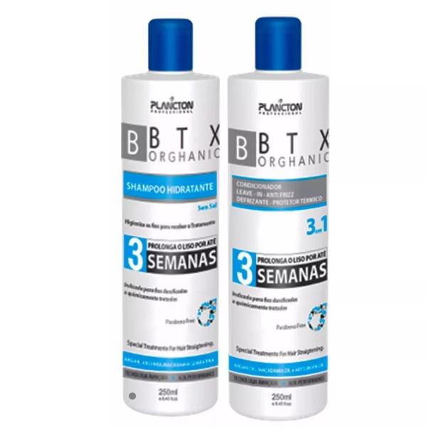 Kit Btx Orghanic Plancton Shampoo e Condicionador 2 X 250ml - não Informado