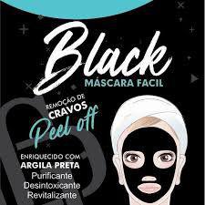 Kit C/10 Máscara Facial Black Arigla Preta 10g - Di Grezzo