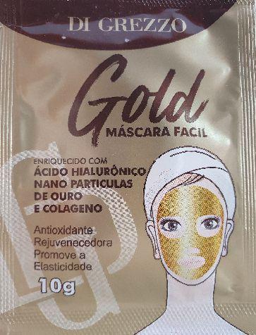Kit C/10 Máscara Facial Gold 10g - Di Grezzo