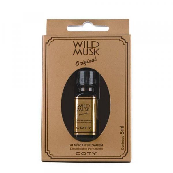 Almíscar Selvagem Wild Musk Óleo Perfumado 5 Ml Coty Kit C/5