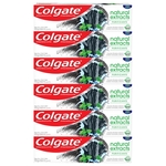 Kit C/ 6 Cremes Dental Colgate Natural Extracts Purificante 90g