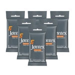 Kit c/ 6 Preservativo JONTEX Lubrificado Marathon 6 unidades