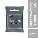 Kit c/ 8 Preservativo JONTEX Lubrificado 3 unidades