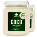 Kit c/ 2 Creme de Coco - Benni Alimentos 240g
