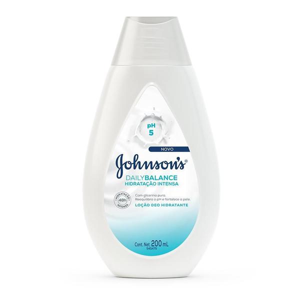 Kit C/ 3 Hidratante Daily Balance JOHNSONS Hidratação Intensa 200ml - Johnson'S