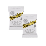 Kit c/ 2 Pacotes Preservativo Blowtex Zero c/ 3 Un Cada