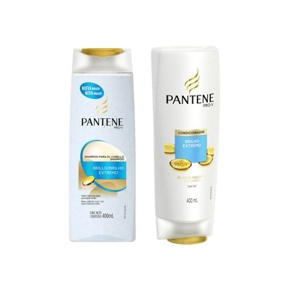 Kit C/ Shampoo + Condicionador Pantene Brilho Extr
