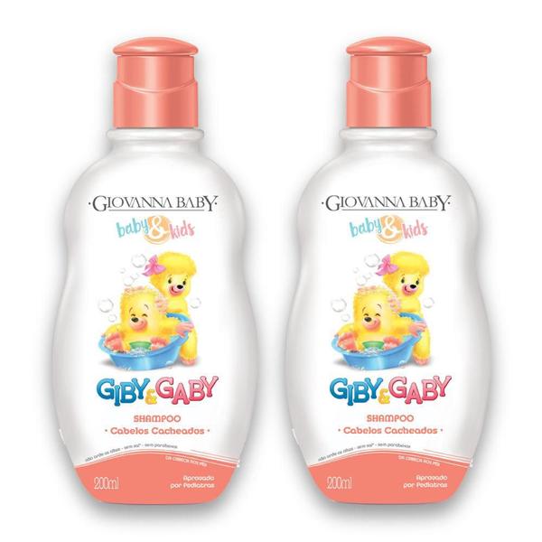 Kit C/ 2 Shampoo Giby Giovanna Baby 200 Ml