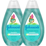 Kit c/ 2 Shampoo Johnson's Baby Hidratação Intensa 400ml