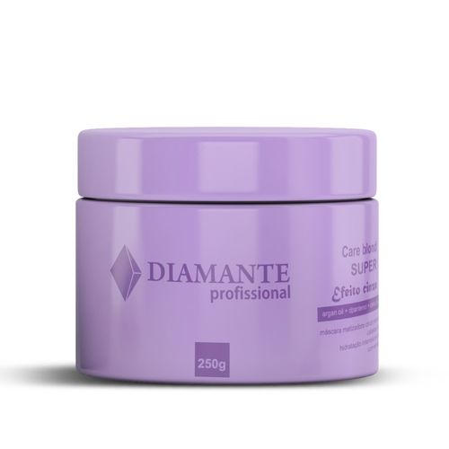 Kit Cabelo Loiro Diamante Profissional Efeito Cinza Mascara Leave-in Condicionador e Shampoo