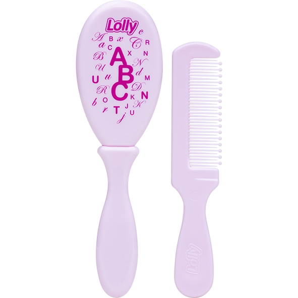 Kit Cabelo Tip Rosa - Lolly Baby