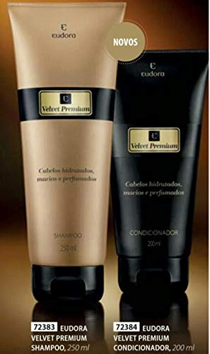 Kit Cabelos Velvet Premium: Shampoo + Condicionador