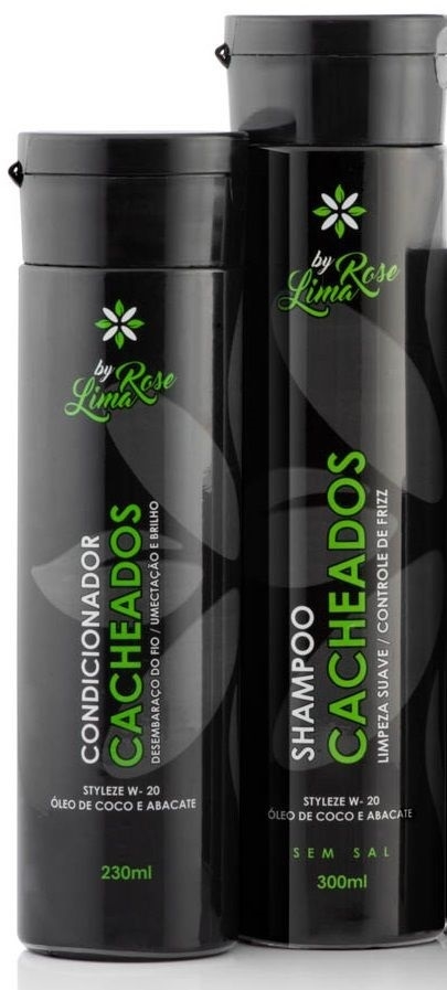 Kit Cacheados By Rose Lima Shampoo + Condicionador