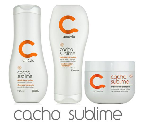 Kit Cacho Sublime Shampoo + Condicionador + Máscara - Amávia
