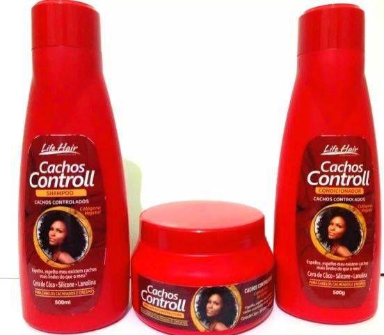Kit Cachos Controll Life Hair 3x500ml