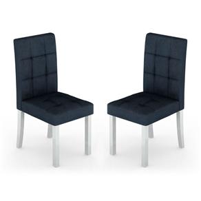 Kit - Cadeiras de Jantar 4146 - Madesa - Branco
