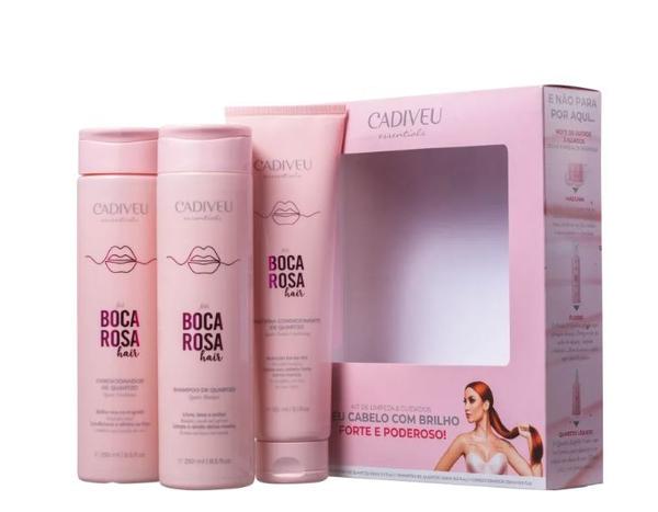Kit Cadiveu Professional Boca Rosa Hair Limpeza & Cuidados Diários (3 Produtos)