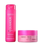 Kit Cadiveu Professional Glamour Glossy Rubi - Shampoo 250ml + Máscara 200ml