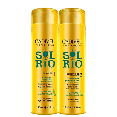 Kit Cadiveu Sol do Rio Shampoo e Condicionador Cuidado Diário