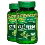 Kit 2 Café Verde 400mg Unilife 90 cápsulas