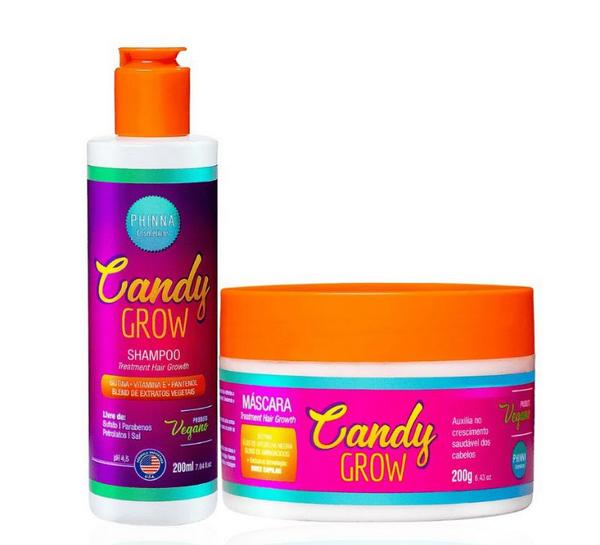 Kit Candy Grow - (shampoo + Máscara) - Phinna