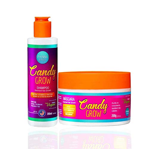 Kit Candy Grow - (Shampoo + Máscara) - Phinna