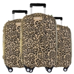 Kit Capas para Malas Premium Leopard