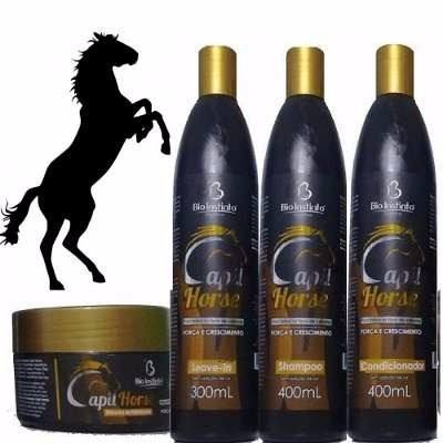 Kit Capilar Capil Horse Caixa com 4 Peças - Bio Instinto