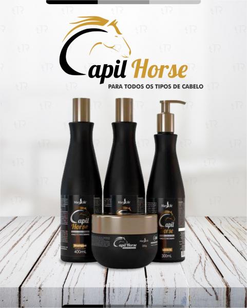 Kit Capilar Capil Horse Legitimo Crescimento Crina de Cavalo Forte Br - Mary Life