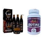 Kit Capilar Capil Horse - Mary Life + Biotina 500mg 60 cápsulas - Rei Terra
