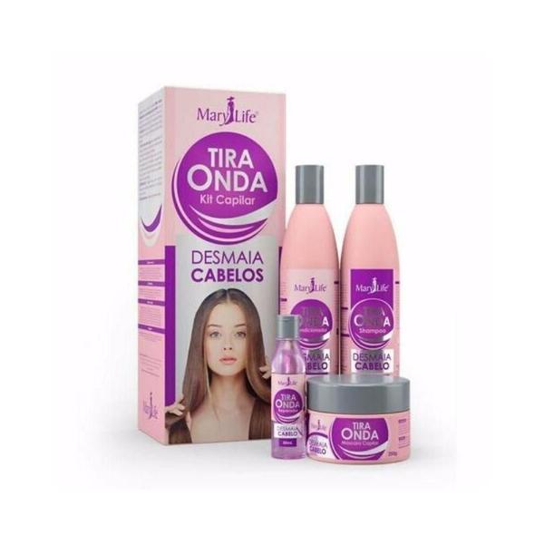 Kit Capilar Shampoo Condicionador Mascara Oleo Reparador - Mary Life
