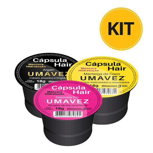 Kit Cápsula Hair Tratamento Capilar - Alphaville