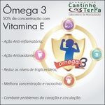 Capsula Óleo Omega 3 + Vitamina E 600mg - 60 caps