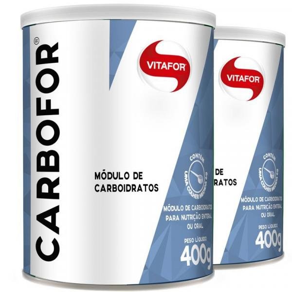 Kit 2 Carbofor Vitafor Módulo de Carboidratos 400g