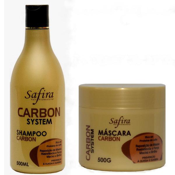 Kit Carbon System Safira Hair 500g