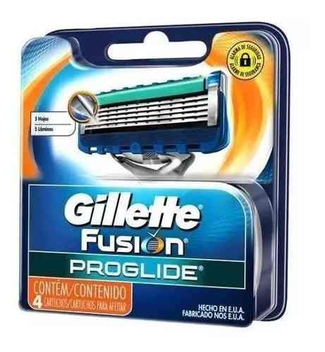 Kit Carga Gillette Fusion Proglide com 04 Pack = 16 Cargas