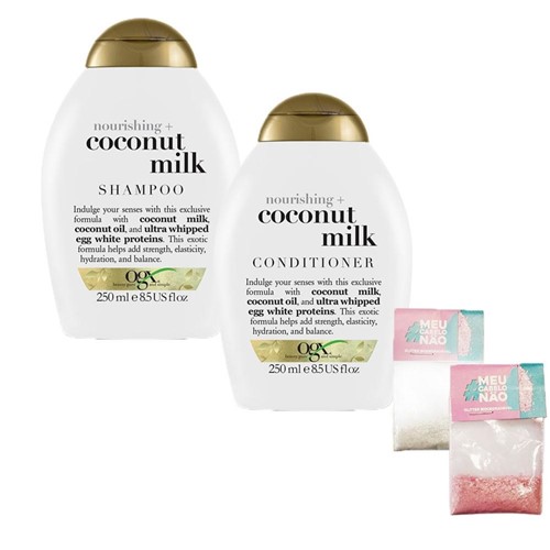 Kit Carnaval OGX Coconut Milk 250ml