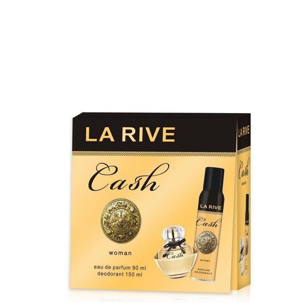 Kit Cash Woman La Rive Feminino Eau de Parfum 90ml+150ml Desodorante