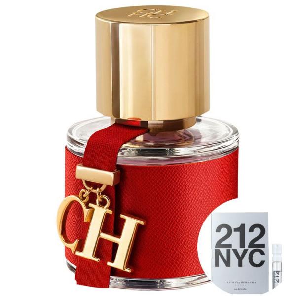 Kit Ch Carolina Herrera Eau de Toilette - Perfume Feminino 30ml+212 Eau de Toilette