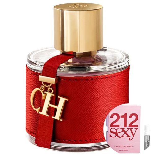 Kit Ch Carolina Herrera Eau de Toilette - Perfume Feminino 100ml+212 Sexy Eau de Parfum