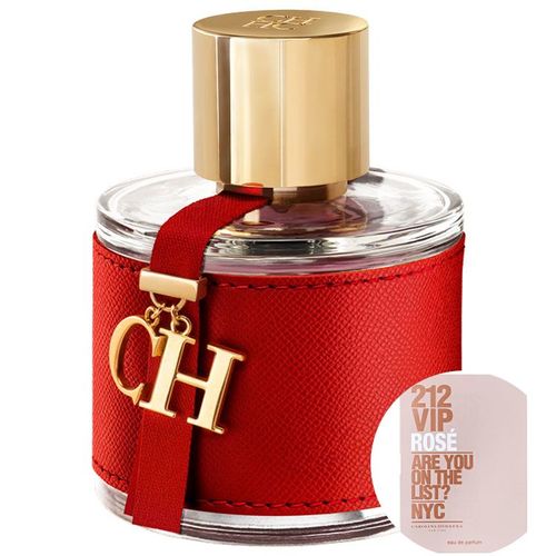 Kit Ch Carolina Herrera Eau de Toilette - Perfume Feminino 100ml+212 Vip Rosé Eau de Parfum