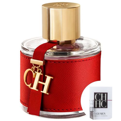 Kit Ch Carolina Herrera Eau de Toilette - Perfume Feminino 100ml+ch Men Eau de Toilette
