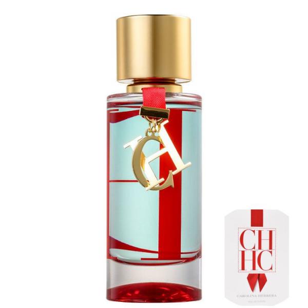 KIT CH LEau Carolina Herrera Eau de Toilette - Perfume Feminino 100ml+CH- Perfume Feminino