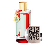 Kit Ch L'eau Carolina Herrera Eau de Toilette - Perfume Feminino 150ml+212 Men Nyc Eau de Toilette