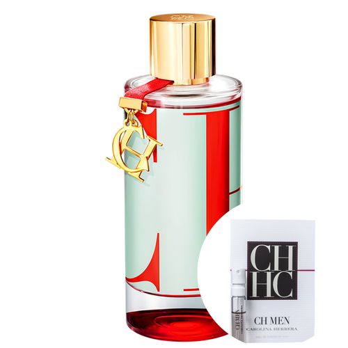 Kit Ch L'eau Carolina Herrera Eau de Toilette - Perfume Feminino 150ml+ch Men Eau de Toilette