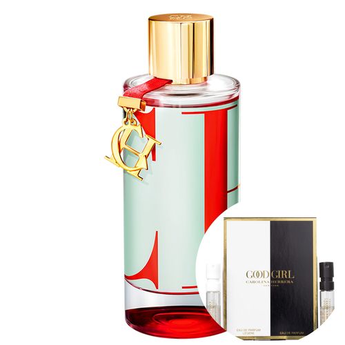 Kit Ch L'eau Carolina Herrera Eau de Toilette - Perfume Feminino 150ml+good Girl e Good Girl Légère