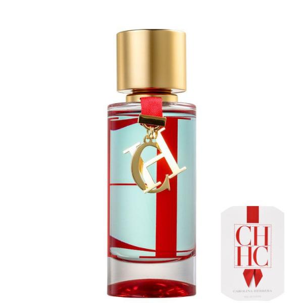 KIT CH LEau Carolina Herrera Eau de Toilette - Perfume Feminino 50ml+CH- Perfume Feminino